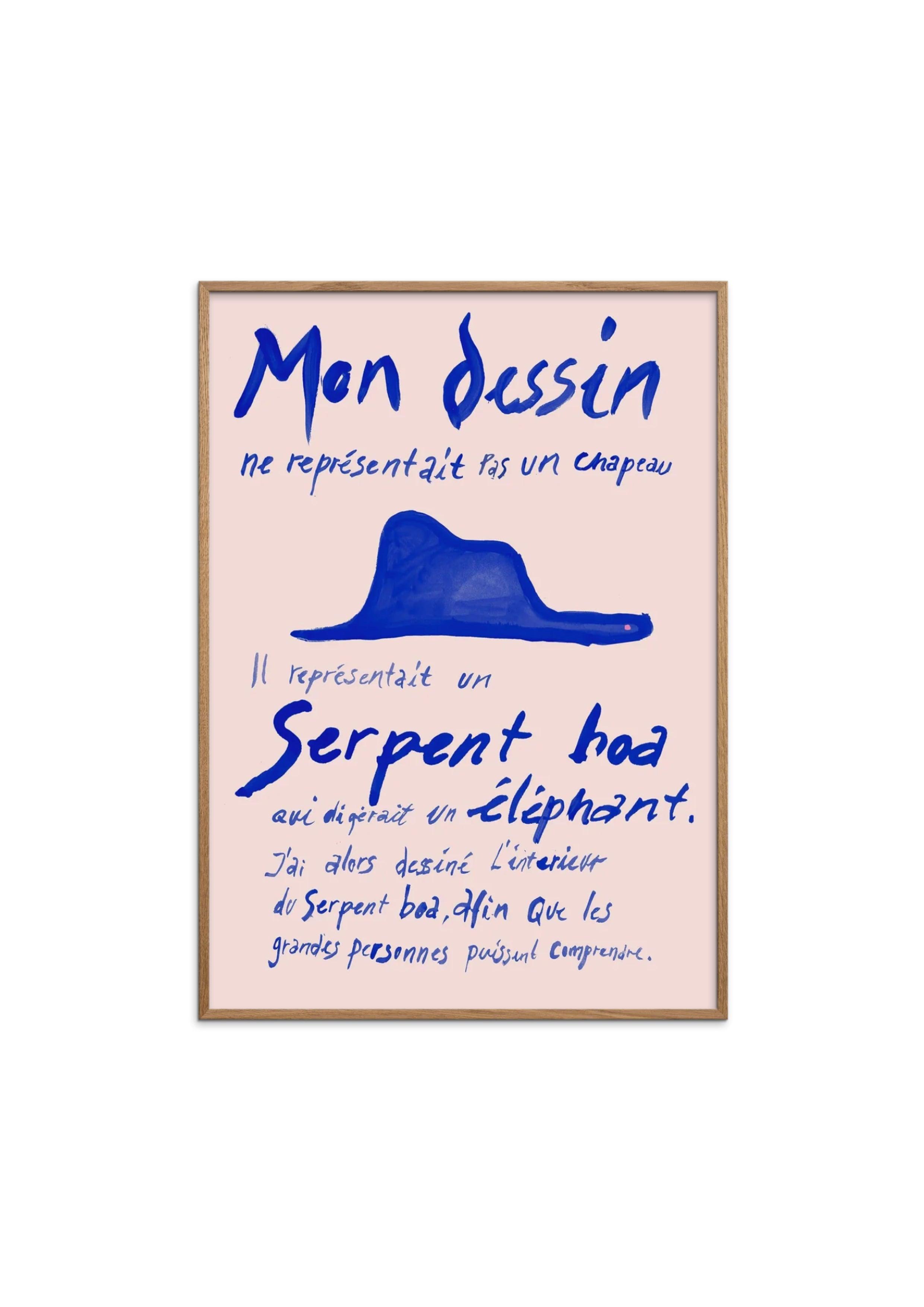P&F Kunstdruck Le Petit Prince Bleu Sissan Richardt 30x40cm - noord®