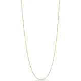 Enamel Copenhagen Halskette Lola Sky - 18k vergoldetes 925er Sterlingsilber - noord®