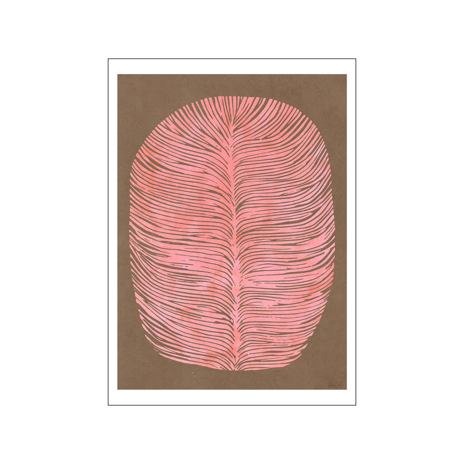 P&F Kunstdruck Pink Lagoon Rebecca Hein 30x40 cm - noord®