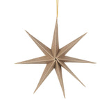 Broste Copenhagen Papier Dekostern "Star" Natural Brown - 50cm - noord®