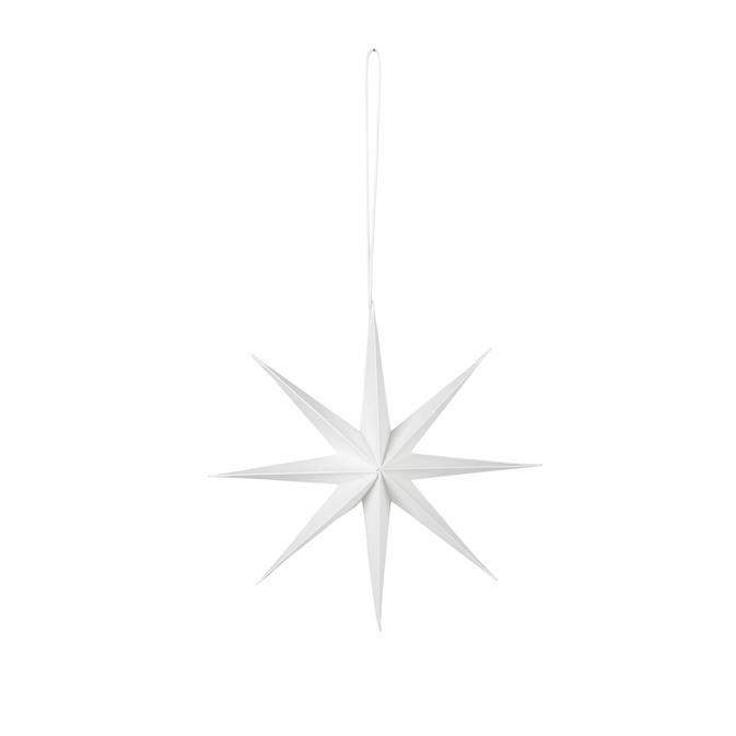 Broste Copenhagen Papier Dekostern "Star" White - 15cm - noord®