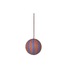 Broste Copenhagen Sphere Christbaum Kugel Caramel Brown - 8cm - noord®