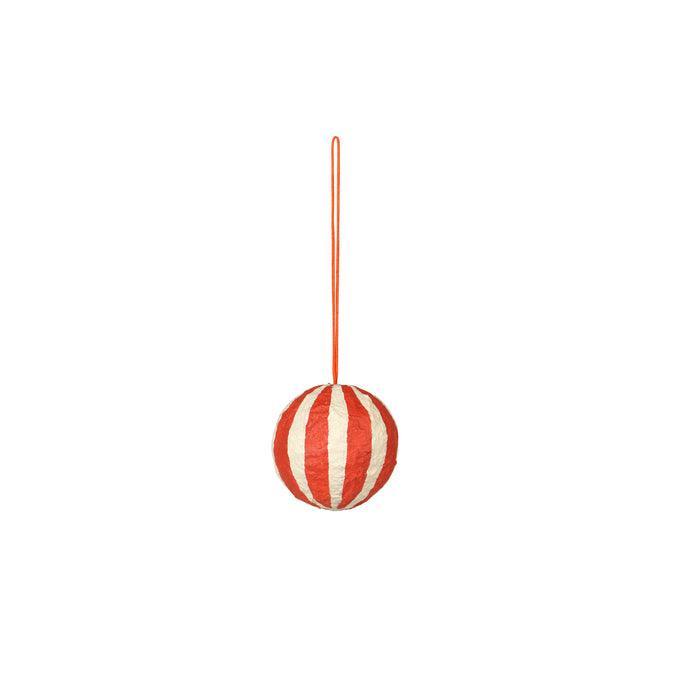 Broste Copenhagen Sphere Christbaum Kugel Pumkin Orange - 6cm - noord®
