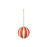 Broste Copenhagen Sphere Christbaum Kugel Pumkin Orange - 8cm - noord®