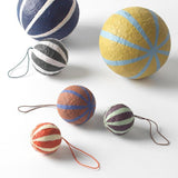Broste Copenhagen Sphere Christbaum Kugel Pumkin Orange - 8cm - noord®