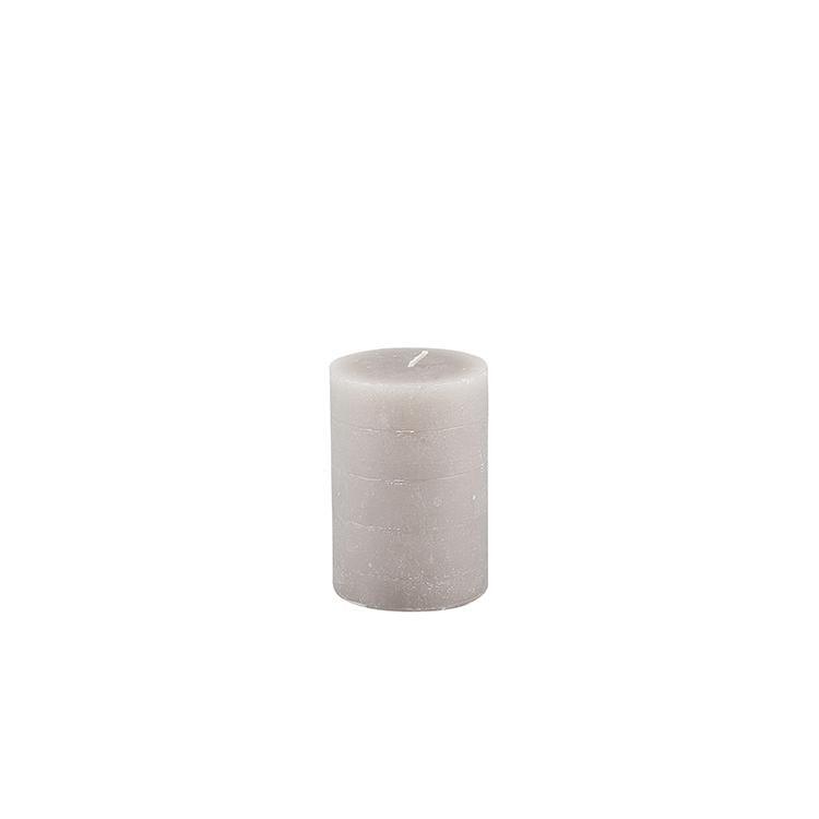 Broste Copenhagen Stumpenkerze Leinen - 7x10cm - noord®
