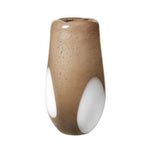 Broste Copenhagen Vase Ada Dot Glas - simply taupe warm grey 19,5x37 cm - noord®