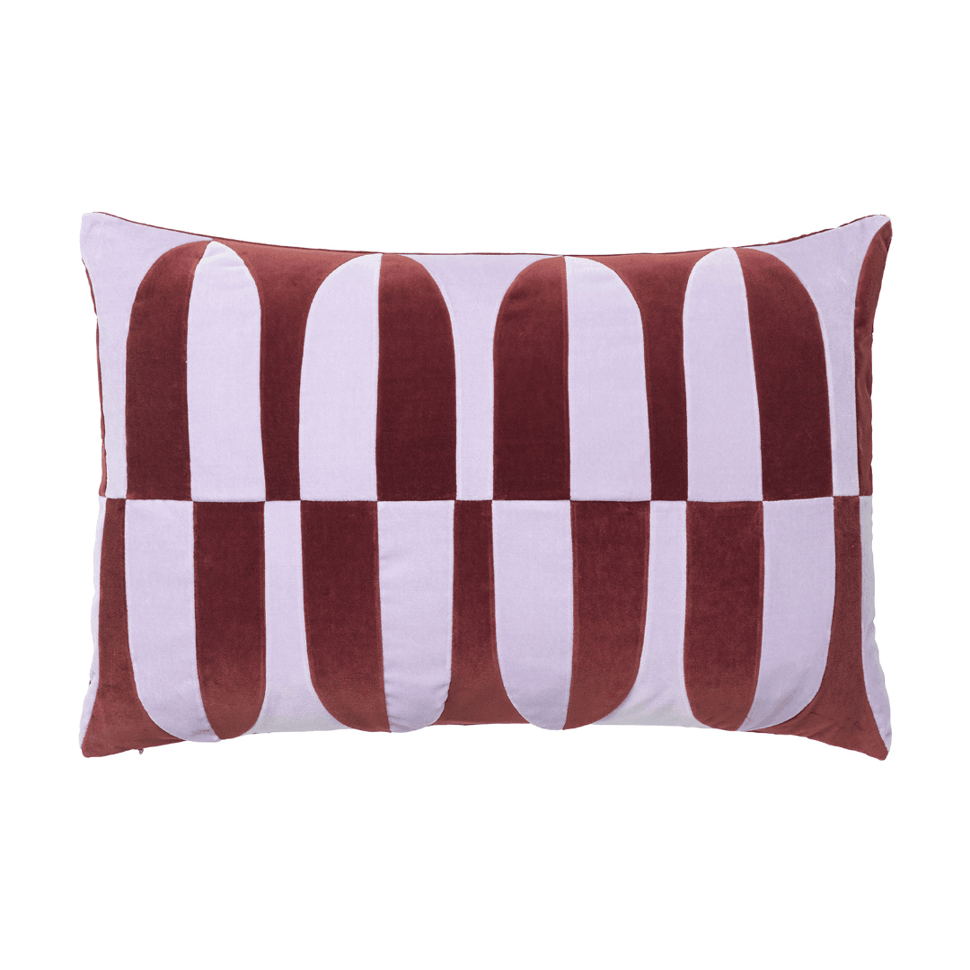 Christina Lundsteen Kissen Abigail 40x60 cm - wine/lavender - noord®