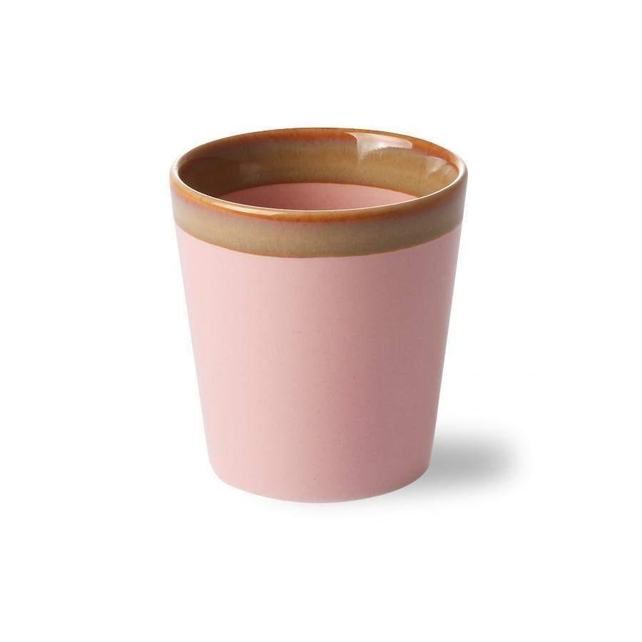 HKliving 70's Keramik Becher Pink - noord®