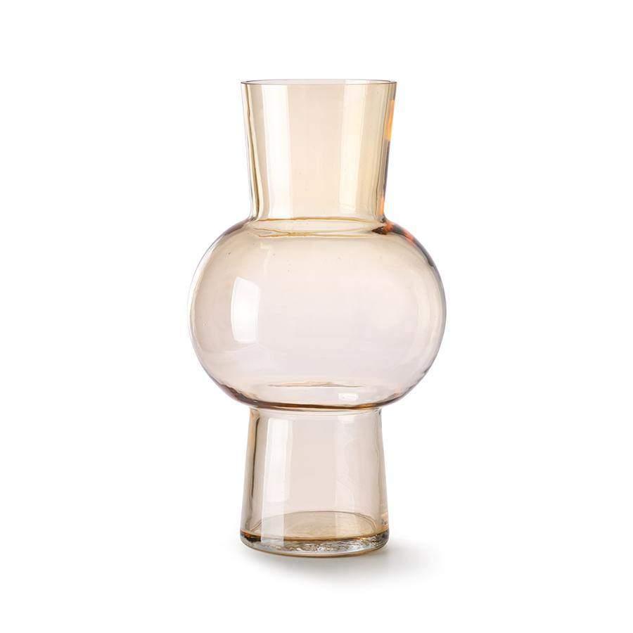 HKliving Vase Glas Peach - 35cm - noord®