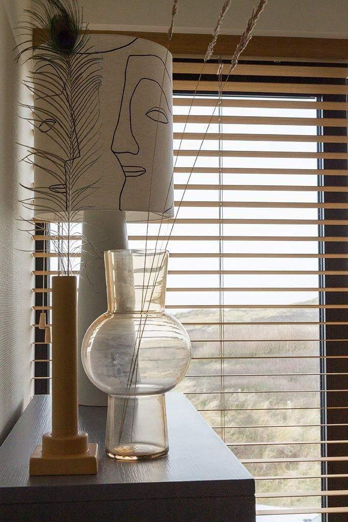 HKliving Vase Glas Peach - 35cm - noord®