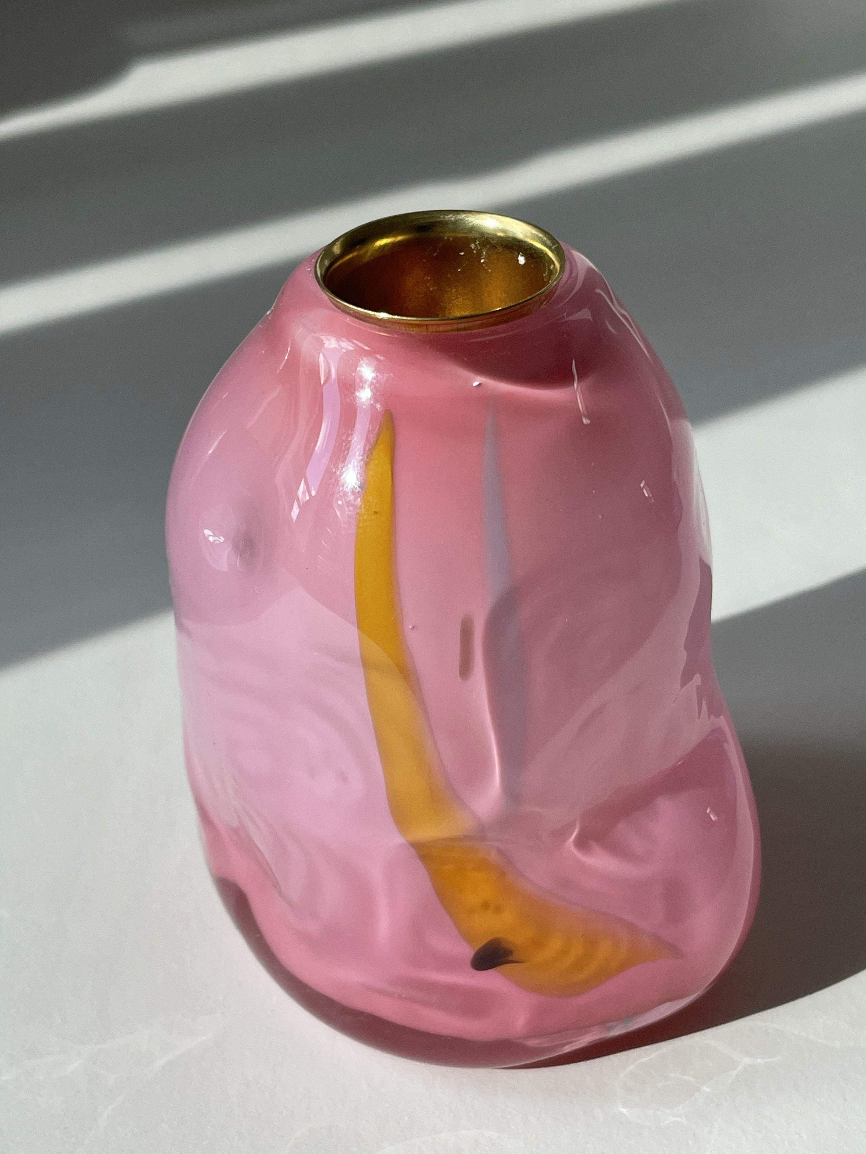 Kerzenhalter Opalglas Cottoncandy - rd. 8cm - noord®