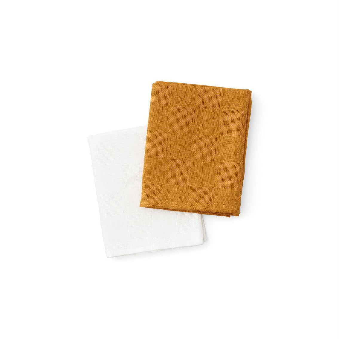 MENU Papilio Gechirrtuch ocker / weiß 40x67cm - 2er Set - noord®