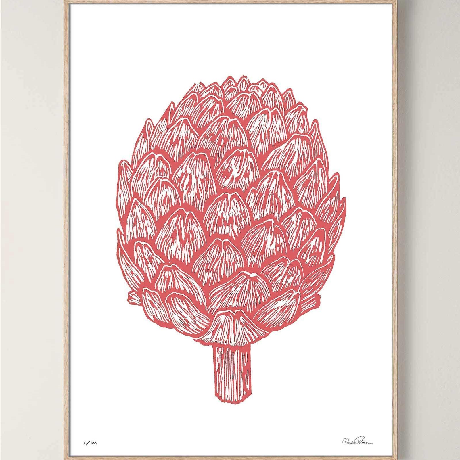 Monika Petersen Kunstdruck "Pink Artichoke" - 50 x 70 cm - noord®
