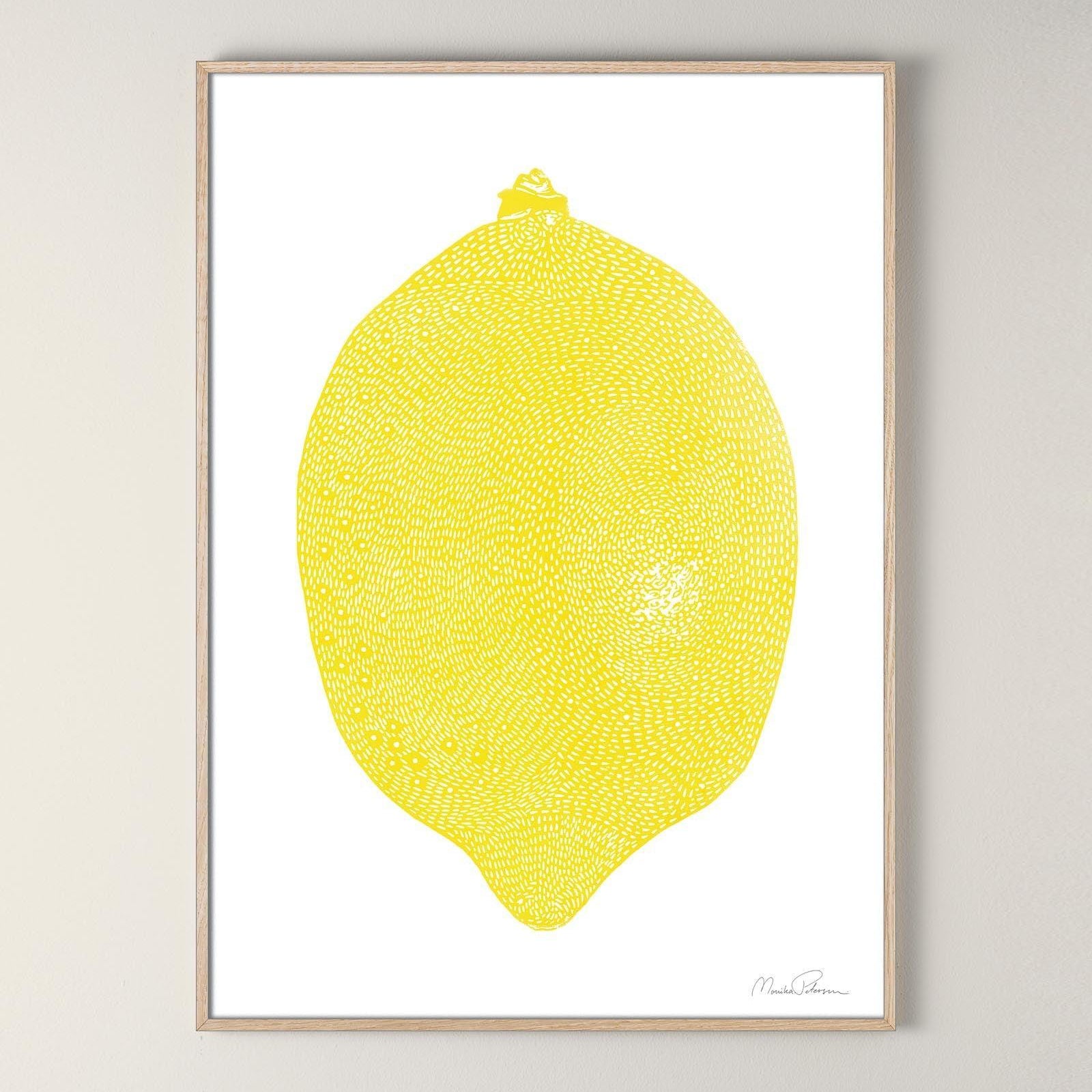Monika Petersen Kunstdruck "Yellow Lemon" - 50 x 70 cm - noord®