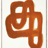 Paper Collective Kunstdruck „Orange Brush“ - 50×70cm - noord®