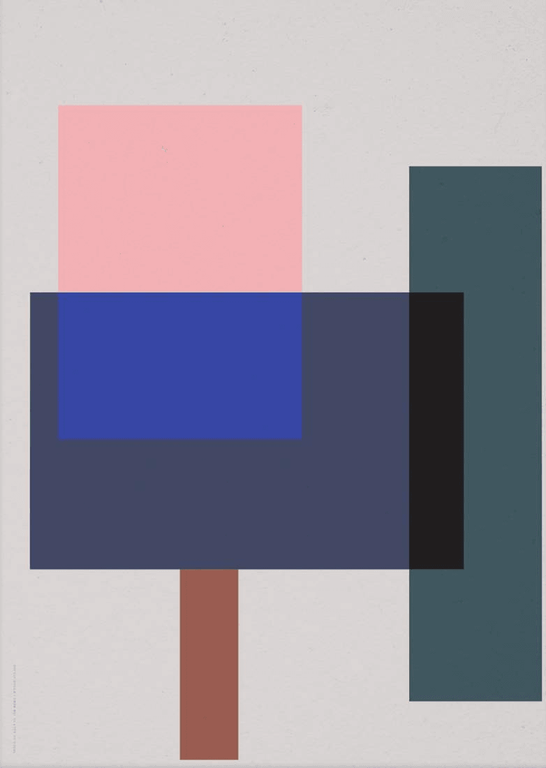 Paper Collective Kunstdruck „Wrong Geometry“ - 50×70cm - noord®
