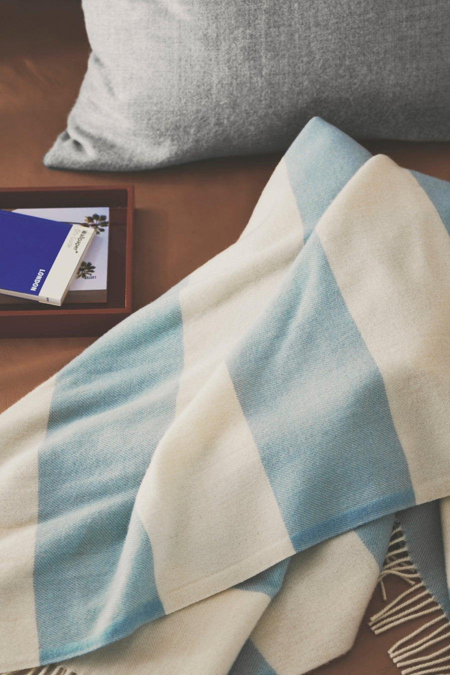 Silkeborg Uldspinderi "The Sweater Blue" - 130x190 cm - noord®