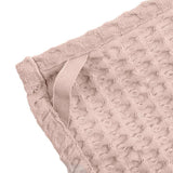 The Organic Company Big Waffle Gästehandtuch pale rose - 25x40cm - noord®