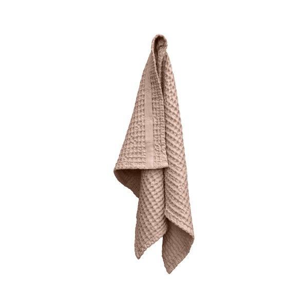 The Organic Company Big Waffle Handtuch pale rose - 50x75cm - noord®