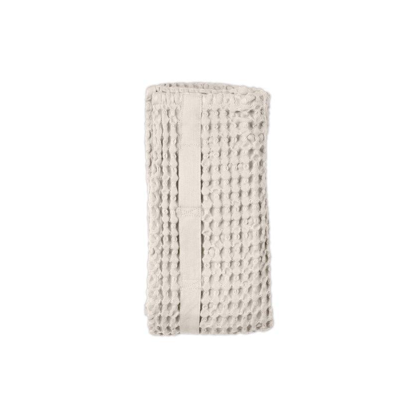 The Organic Company Big Waffle Handtuch stone - 50x75cm - noord®