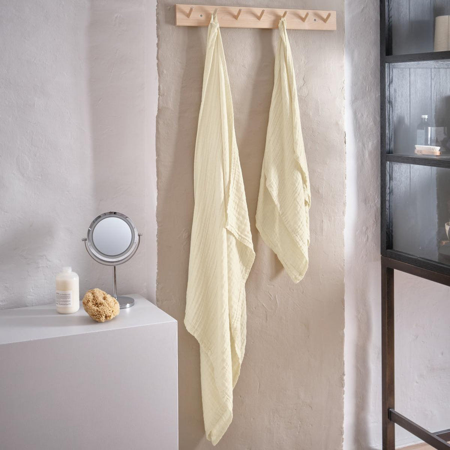 The Organic Company FINE Badetuch pale yellow - 100x150cm - noord®