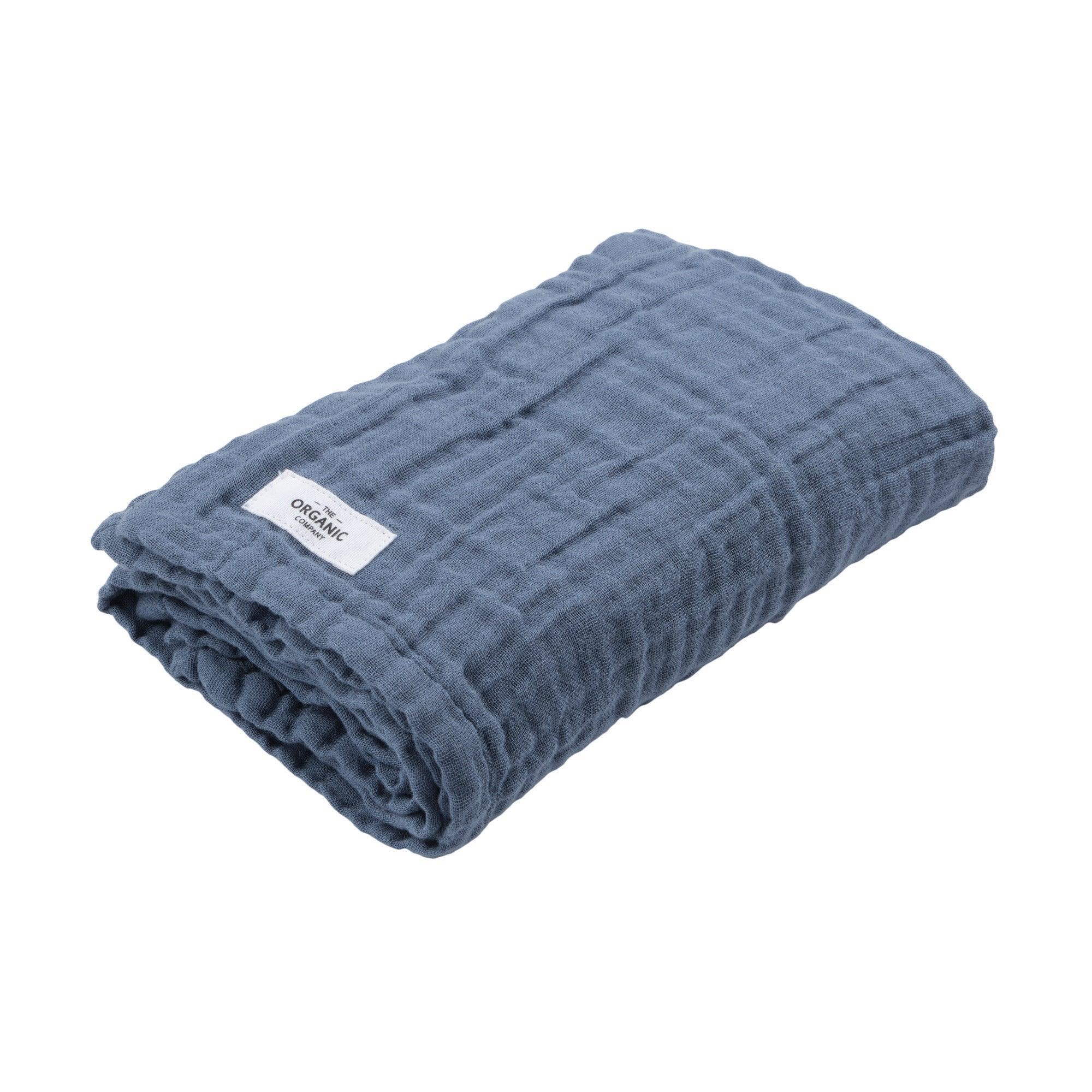 The Organic Company FINE Handtuch grey blue - 60x100cm - noord®