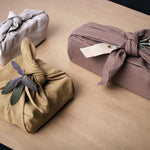 The Organic Company gift wrapping set earth colour - 3teilig - noord®